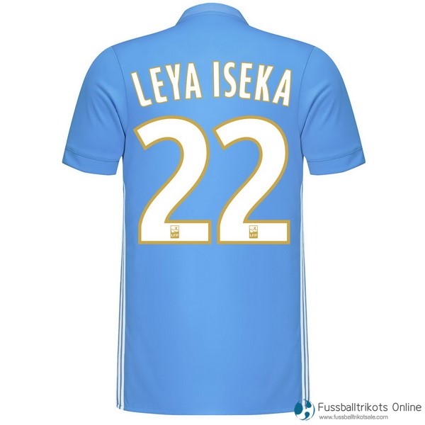 Marseille Trikot Auswarts Leya Iseka 2017-18 Fussballtrikots Günstig